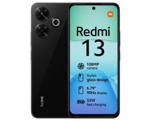 SMARTPHONE XIAOMI REDMI 13 6.79 FHD 6GB/128GB DUALSIM MIDNIGHT BLACK·